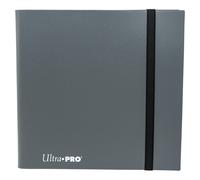 Ultra pro - eclipse pro - carpeta de 12 bolsillos gris ahumado para 48