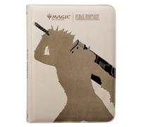 Ultra PRO - Final Fantasy x Universes Beyond Cloud, Ex-SOLDIER 9-Pocket Premium Zippered PRO-Binder for Magic: The Gathering | TCG Card Collector Album, MTG Binder, Final Fantasy Card Binder