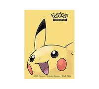 Ultra PRO Funda para tarjetas TCG Pokémon Pikachu, 65PK, Color Negro y Amarillo, 1 Unidad - Modelo 16539
