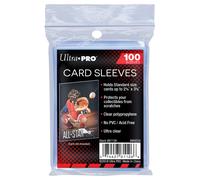 Ultra Pro Fundas protectoras de tarjetas AW11739 transparentes 100 unidades Pokemon Yugioh One Piece