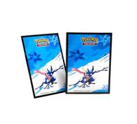 Ultra PRO - Fundas protectoras Greninja de 65 quilates para Pokémon, calidad premium, durabilidad mejorada, diseño de larga duración, fundas coleccionables esenciales para juegos de cartas