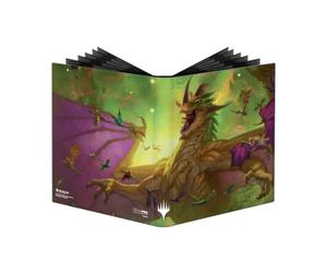 Ultra PRO - Magic: The Gathering Commander Masters 9-Pocket PRO-Binder Ft. The Ur-Dragon Art Cover - Holds 360 Standard Size Cards Safely & Securely, Protect Trading Cards, Gaming Cards