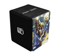 Ultra Pro Magic The Gathering: Final Fantasy Alcove Flip Deck Box Q4 Premium Y | Accesorio de juego de cartas coleccionables | A partir de 13 años
