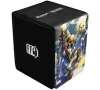 Ultra Pro Magic The Gathering: Final Fantasy Alcove Flip Deck Box Q4 Premium Y | Accesorio de juego de cartas coleccionables | A partir de 13 años