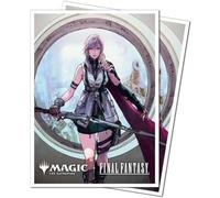 Ultra Pro Magic The Gathering: Final Fantasy - Fundas protectoras de mazo Apex de 105 quilates - Q4 Premium W | Accesorio para tarjetas coleccionables | A partir de 13 años