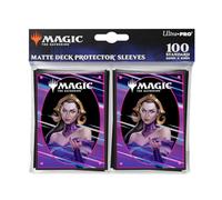 Ultra Pro - Magic: The Gathering - Foundations - 100ct Deck Protector Sleeves - Dark