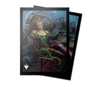 Ultra PRO - Magic: The Gathering Outlaws of Thunder Junction 100 unidades ChromaFuion Fundas para tarjetas de tamaño estándar Ft. Vraska, protege y almacena tus tarjetas de juego, tarjetas MTG, fundas