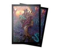 Ultra PRO - Magic: The Gathering Outlaws of Thunder Junction 100 unidades ChromaFuion Fundas para tarjetas de tamaño estándar Ft. Yuma, protege y almacena tus tarjetas de juego, tarjetas MTG, fundas