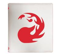 Ultra PRO - Mana 8 12-Pocket Zip PRO-Binder - Mountain for Magic: The Gathering, Holds & Protects 480 Standard Sized Cards, Collector's Edition Durable Trading Secure Side-Loading Pocket Binder