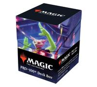Ultra Pro,March of the Machine 100+ Deck Box ft. Bright-Palm, Soul Awakener para MTG, almacenar y proteger tarjetas de juego, tapa de autobloqueo, almacena 100 tarjetas de doble manga