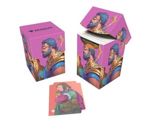 Ultra Pro - Modern Horizons 3 Satya, Aetherflux Genius 100+ Deck Box® for Magic: The Gathering, organizador de tamaño estándar, protector de tarjetas de doble manga, tapa autobloqueante, caja de