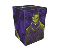 Ultra Pro - MTG Duskmourn 100+ Deck Box Commander Kaito, Bane of Nightmares for Magic: The Gathering, protege y almacena hasta 100 tarjetas estándar de doble manga para MTG, tapa segura, arte vibrante