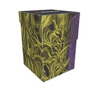 Ultra Pro - MTG Duskmourn 100+ Deck Box Ft. Valgavoth, Terror Eater for Magic: The Gathering, protege y almacena hasta 100 tarjetas estándar de doble manga para MTG, tapa segura, arte MTG vibrante