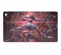 Ultra PRO - MTG Duskmourn Playmat Commander Ft. Overlord of The Balemurk for Magic: The Gathering, úsalo como alfombrilla de mouse, alfombrilla de escritorio, protege las cartas MTG durante el juego