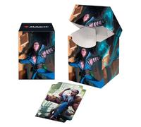 Ultra Pro - MTG Murders at Karlov Manor 100+ Deck Box Mirko, Obsessive Theorist for Magic: The Gathering - Tarjetas MTG con manga, tamaño para adaptarse a tarjetas de tamaño estándar