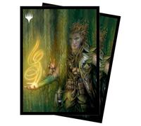 Ultra Pro - MTG Murders at Karlov Manor 100ct Sleeves Kaust, Eyes of the Glade, protector antirreflejos MTG accesorio de juego de cartas coleccionables fundas de tamaño estándar