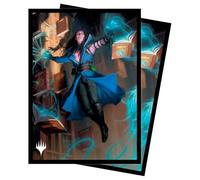 Ultra Pro - MTG Murders at Karlov Manor - Fundas de 100 unidades Mirko, teórico obsesivo, protector antirreflejos, accesorio de juego de cartas coleccionables MTG, fundas de tamaño estándar