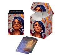 Ultra Pro - MTG The Lost Caverns of Ixalan 100+ Card Deck Box, Saheeli, The Sun's Brilliance for Magic: The Gathering, Protect & Store Commander MTG Decks, Almacenamiento de tarjetas coleccionables