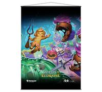 Ultra Pro - Officially Licensed Wilds of Eldraine Wall Scroll Food Fight for Magic: The Gathering MTG Wall Scroll for Room Decoration Gaming Room O