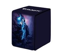 Ultra Pro - Outlaws of Thunder Junction Alcove Flip Deck Box Ft. Jace for Magic: The Gathering, caja de protección compacta coleccionable, 38371