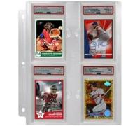 Ultra Pro - Hojas de 4 Fundas para losas PSA graduadas