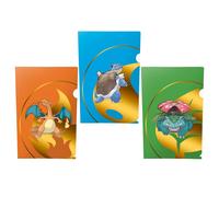 Ultra pro - paquete de 3 folios de torneo pokémon - charizard, blasto