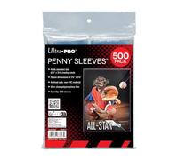 Ultra Pro Fundas Penny para cartas, tamaño estándar, blandas, transparentes, 500 unidades