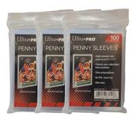Ultra Pro Penny Fundas para tarjetas, estándar, blandas, para cartas coleccionables, como Pokemon Magic, tamaño estándar, transparentes, 300 unidades