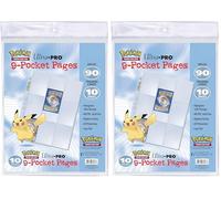 Ultra Pro- Pokémon Hojas para Álbum (84847-RD), color, modelo surtido (Paquete de 2)