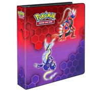 Ultra Pro Pokémon Koraidon Y Miraidon Carpeta De 4 Bolsillos Con Páginas Nueva