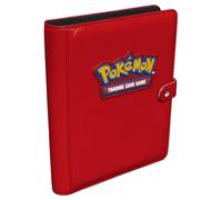Ultra Pro Pokémon Premium Álbum de 4 Bolsillos Rojos 160 Tarjetas