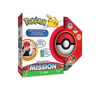 Ultra Pro Pokémon Trainer Mission Toy - Juego interactivo de adivinanzas Poké Ball, diversión para familiares y amigos, explora con juguete de pokeball, aprende y atrapa Pokémon, perfecto para