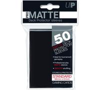 Ultra pro pro-matte (100 count) black deck protector sleeves - magic t