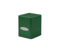 Ultra Pro-Satin Cube Caja para baraja de satén, Color Verde Bo (Importación USA)