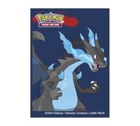 Ultra pro sleeves - pokemon mega charizard x (65 mangas) #16730