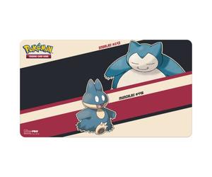 Ultra Pro Snorlax & Munchlax Playmat para Pokemon, ideal para juegos de cartas y batallas contra amigos y enemigos, perfecto para uso en casa u oficina como alfombrilla de ratón para PC