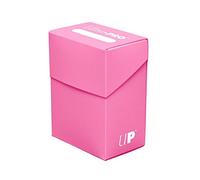 Ultra Pro- Standard Deck Box, Bright Pink, 80-Cards Caja de Cubierta, sólido, Color Brillante Rosa, Count (84226)