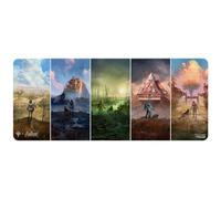 Ultra PRO - Tapete de juego de mesa Fallout de 6 pies - Wasteland Basic Lands Medley - para Magic: The Gathering, edición limitada, accesorios esenciales para juegos de mesa coleccionables