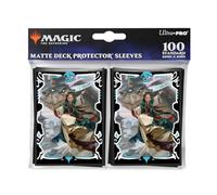 Ultra PRO - Tarkir Dragonstorm Shiko y Narset, Unified (Jeskai Striker Commander Deck) Fundas protectoras de mazo de 100 unidades para Magic: The Gathering | Accesorios de reunión mágica MTG Card