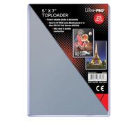 Ultra Pro Toplaoders Cargadores de 5 x 7 Pulgadas (25 Unidades), Unisex, Transparente