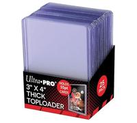 Ultra Pro Topload 3 x 4 pulgadas - Thicker Cards 55pt - 25 unidades