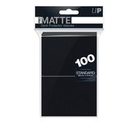 Ultra Pro – Protectores de cubierta Pro-Matte – 100 unidades – Negro – 2.6 x 3.6 pulgadas