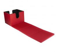 Ultra pro - vivid alcove edge deck box (red) - stores & protects up to