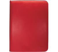 Ultra Pro VIVID Carpeta Pro Con Cierre De 9 Bolsillos - Roja