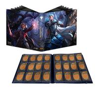 Ultra Pro - Wilds of Eldraine PRO-Binder Will Fighting Rowan Cover for Magic: The Gathering, almacena y protege 480 tarjetas de tamaño estándar, almacena tarjetas MTG, tarjetas de juego y tarjetas