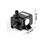 Ultra-quiet Dc 12v 3m 240l/h Brushless Submersible Aquarium Solar Water Pump High