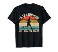 Ultra Runner Running Will Run for Tacos Camiseta