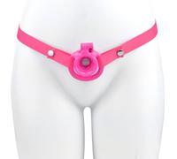Ultra Small Pink Multi-Purpose Reverse Cóncave Jaula Anti-Destacatable Elastic Band A75-182 (Rosa, 02)