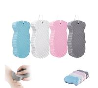 Ultra Soft Bath Body Shower Sponge,Body Scrubber Dead Skin Remover,Berosely Radiant Skin Sponge Gentle Exfoliating Scrubber Bath,Friendly Reusable Super Soft Exfoliating For Everyone (4pcs)