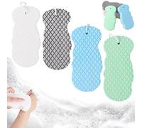 Ultra Soft Bath Body Shower Sponge, Super Soft Exfoliating BathSponge, Reusable Exfoliating Sponges for Body Dead Skin, Body Cleansing Tool (4PCS-B)